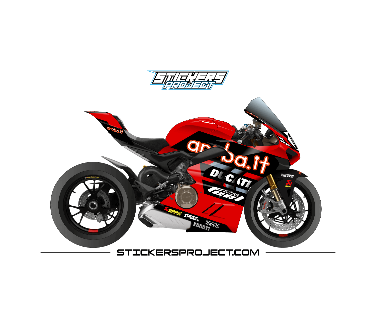 Kit déco Panigale V4 aruba.it (2022) Panigale V4 aruba.it