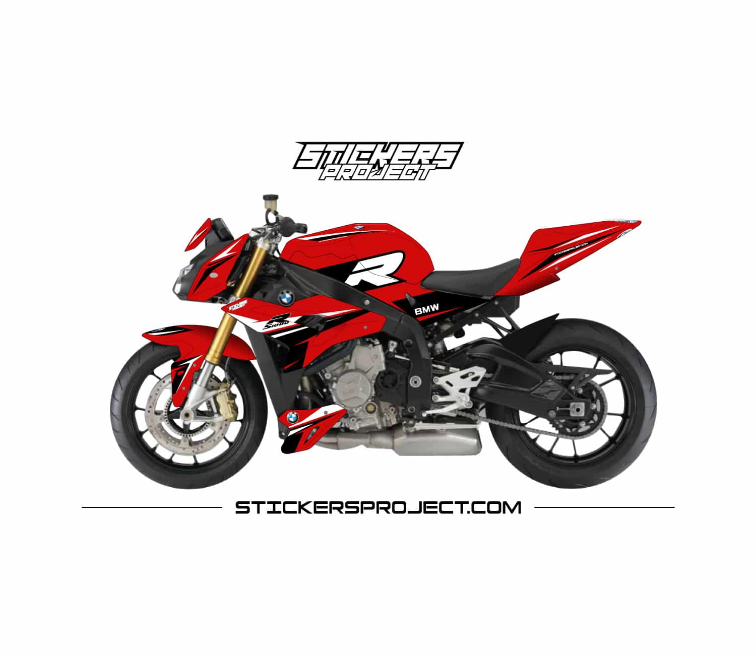 Kit déco S1000R (2013-2016) - Rouge kit deco S1000R