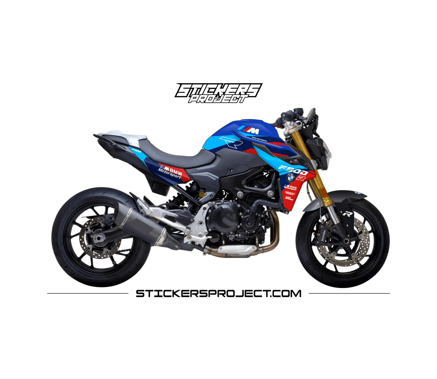Kit déco F900R M Design (2020) bleu F900R