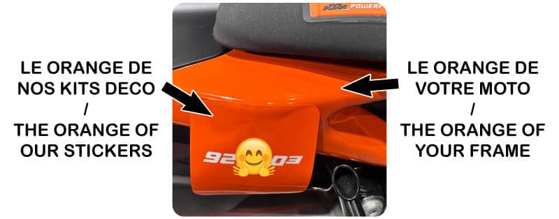 Kit Déco Superduke 1290 (2020-2023) - Orange