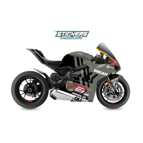kit deco Panigale V4 kaki