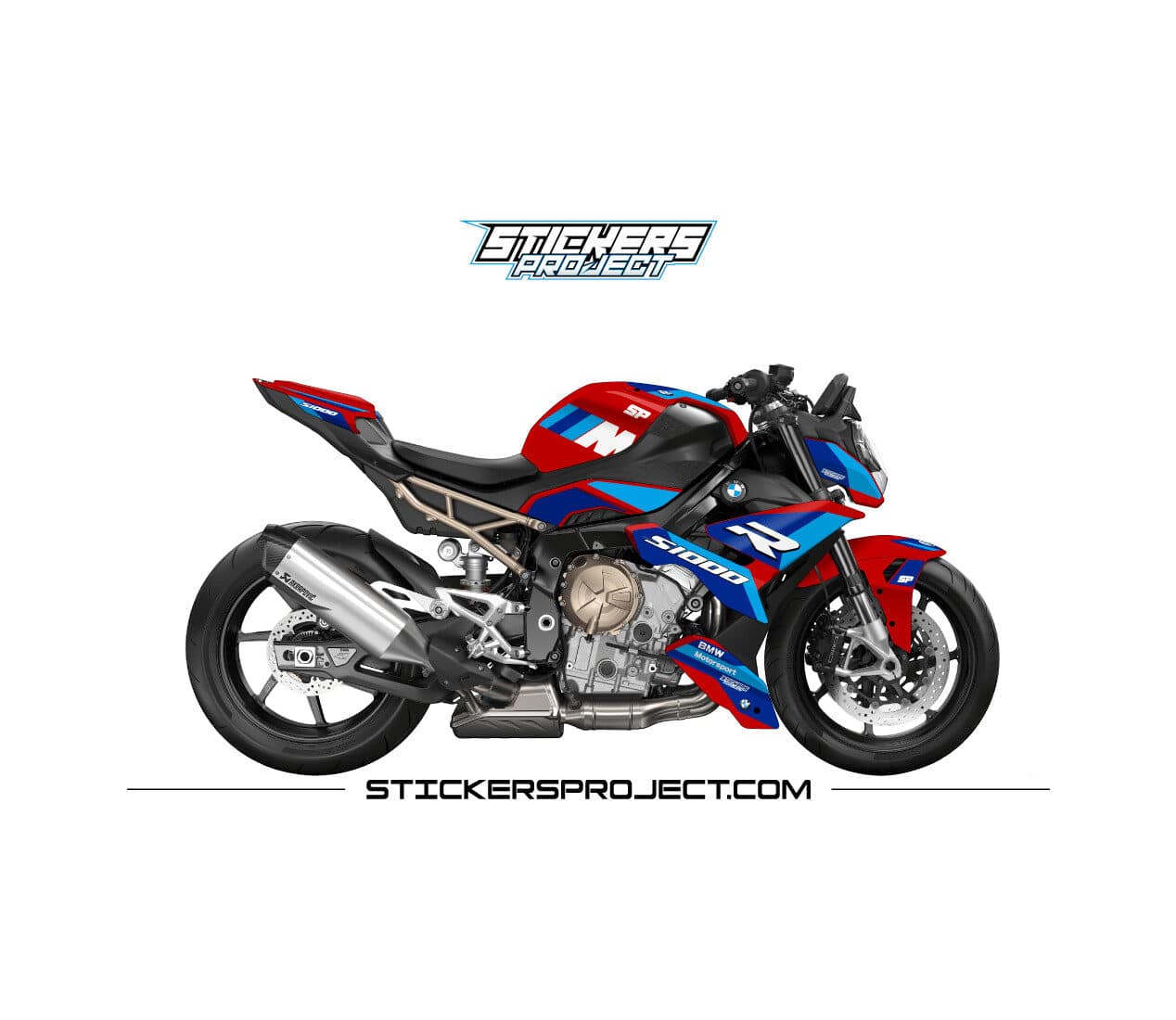 Kit déco S1000R (2020-2023) - REPLICA rouge kit deco S1000R