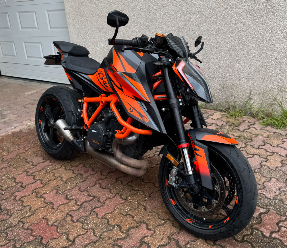 Kit Déco Superduke 1290 (2020-2023) - Orange V2 Kit Deco Superduke